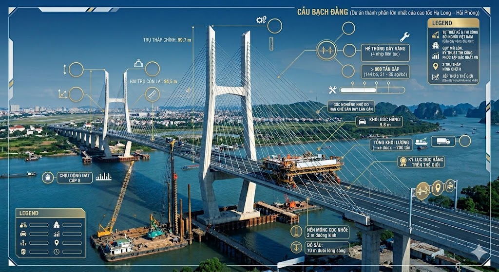 Cây cầu dây văng gần 7.300 tỷ đồng dài 5,4km, lọt top 3 thế giới về số nhịp do người Việt lần đầu tự thiết kế, thi công - Ảnh 2