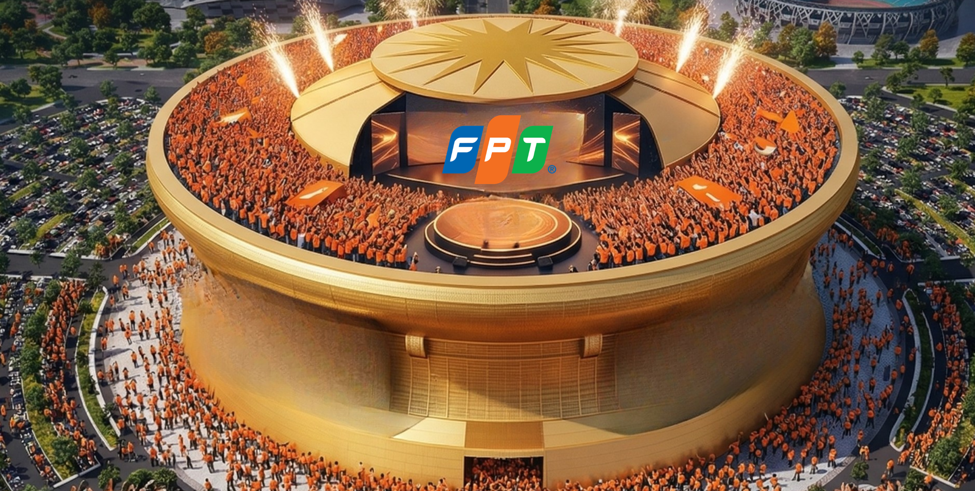 Số cổ đông FPT tăng gấp đôi từ khi ông Trương Gia Bình hát "Tái sinh", SVĐ Trống Đồng của Vingroup mới đủ sức chứa - Ảnh 1