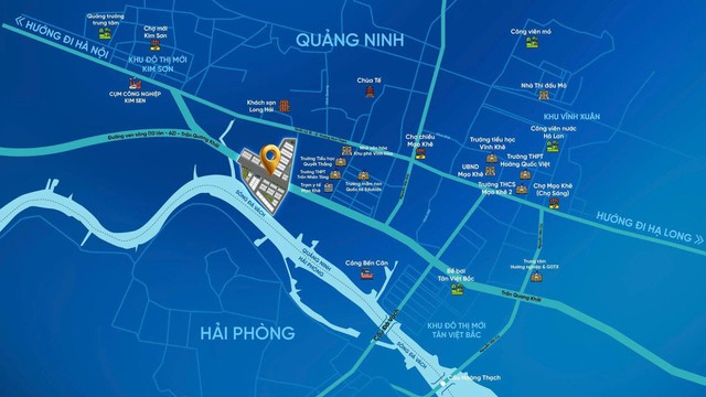 Sắp mở bán Mạo Khê Riverside kết nối Quảng Ninh, Hải Phòng, Bắc Ninh và sân bay Gia Bình - Ảnh 2