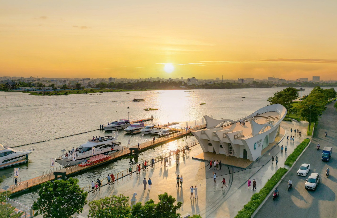 Sống như nghỉ dưỡng mỗi ngày tại Van Phuc City - Ảnh 2