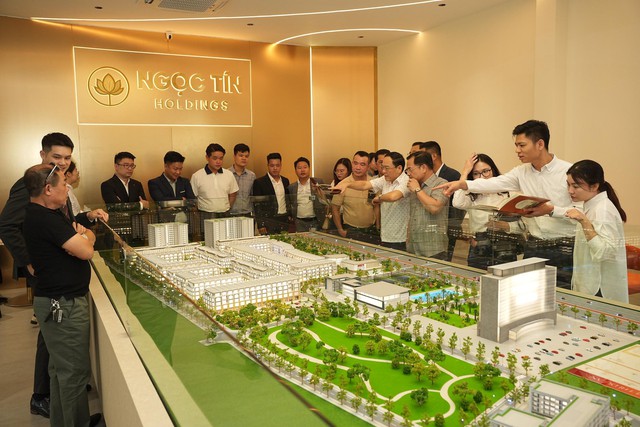 Lễ khởi công và ra mắt văn phòng bán hàng dự án NAMMON Square và Ngọc Tín Garden - Ảnh 2