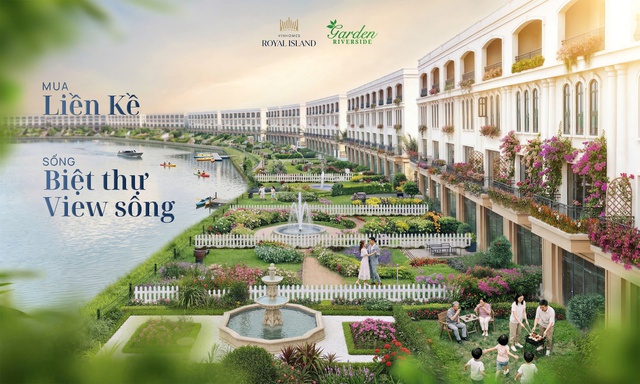 Garden Riverside đảo hoàng gia: Mua một tặng một, tiềm năng tăng giá trong tương lai - Ảnh 2