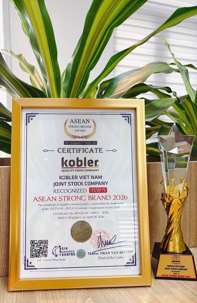 Top 5 “Thương hiệu Mạnh ASEAN 2026” tại Singapore gọi tên Kobler Việt Nam - Ảnh 3