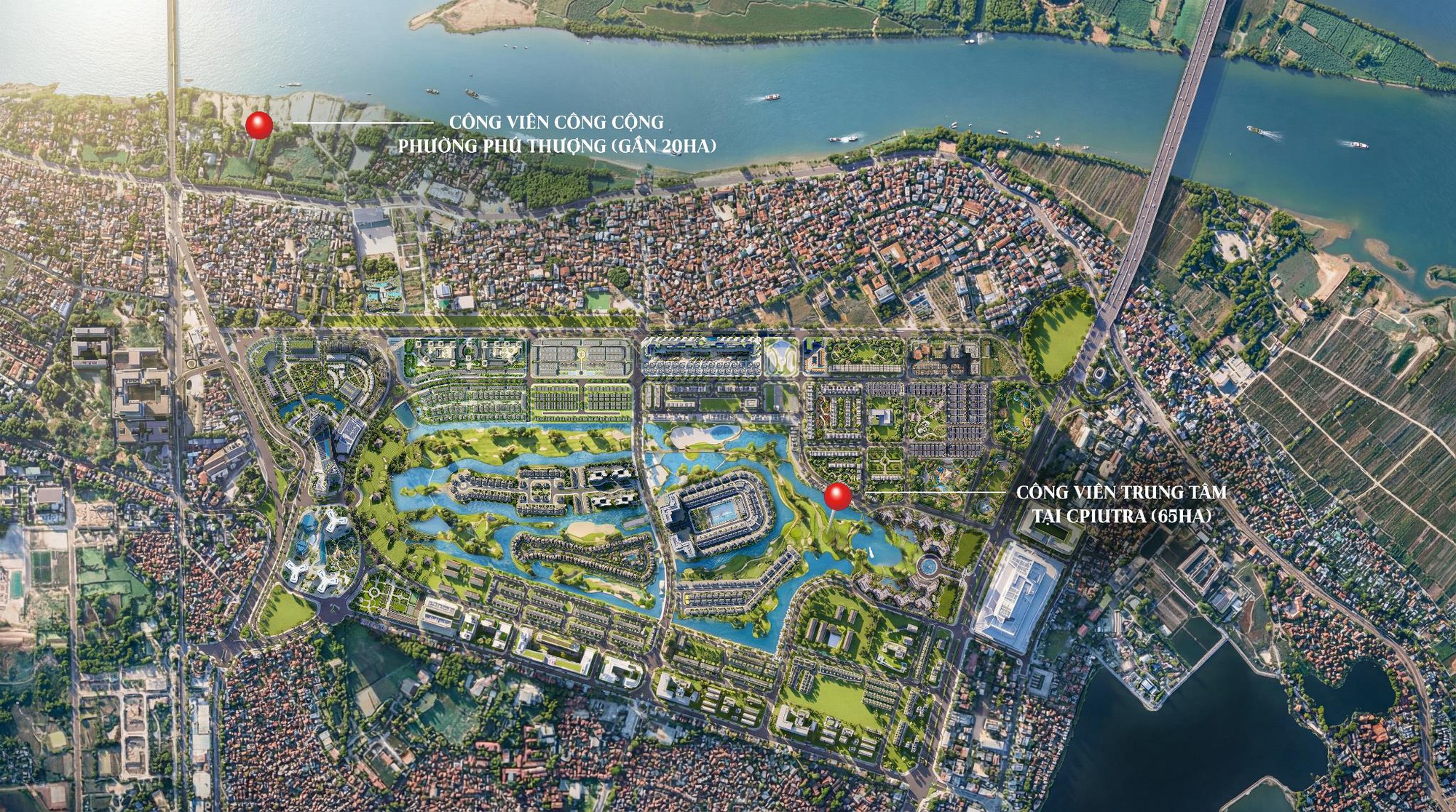 Cận cảnh Khu đô thị đẹp bậc nhất Hà Nội giữa hai tọa độ chiến lược sông Hồng và Hồ Tây - Ảnh 5