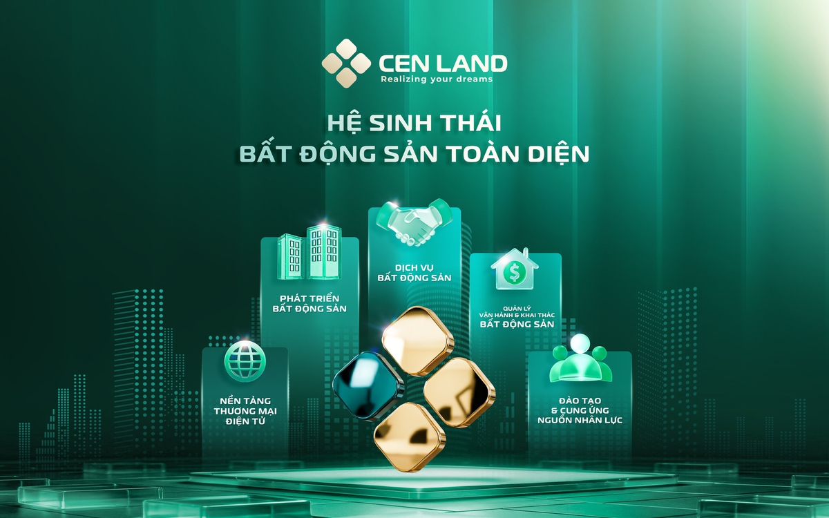 Cen Land báo lãi năm 2025 tăng gần 80%, dòng tiền kinh doanh đảo chiều