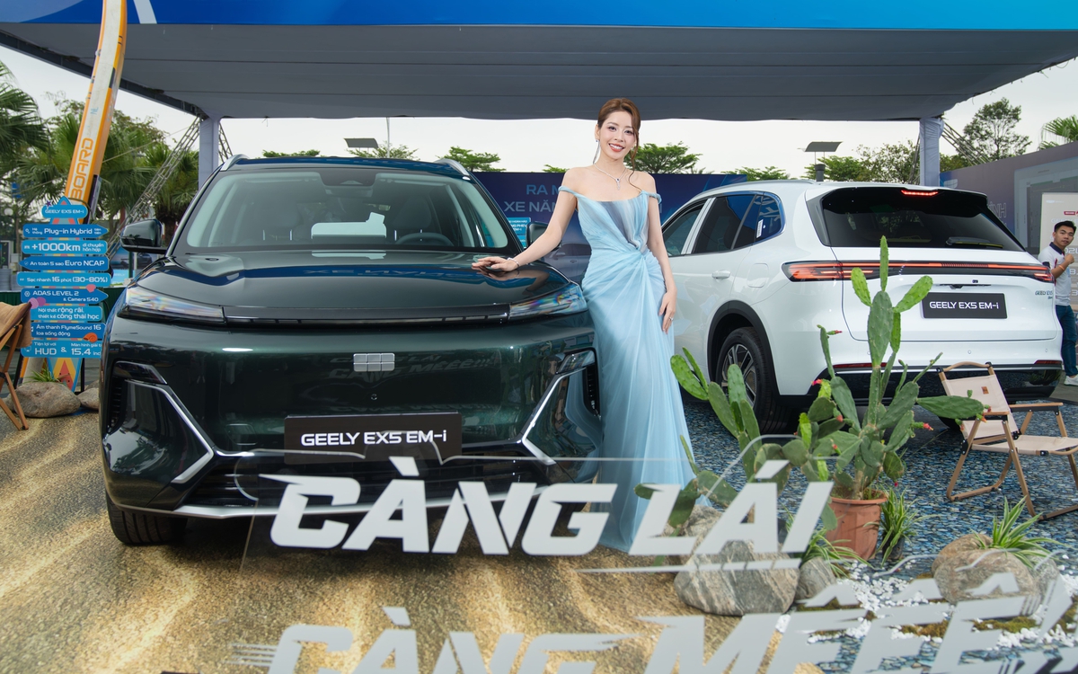 Geely EX5 EM-i: "Tân binh" SUV phá vỡ giới hạn xe xanh