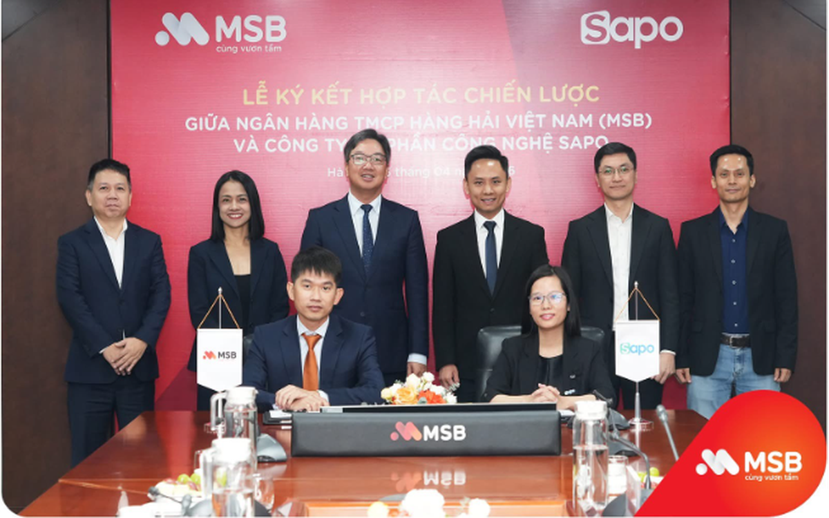 MSB hợp tác SAPO mở lối hệ sinh thái số toàn diện cho hộ kinh doanh Việt