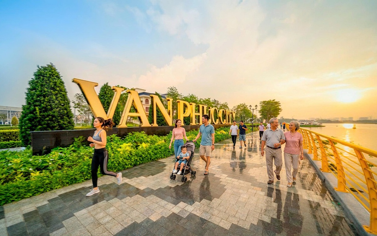 Sống như nghỉ dưỡng mỗi ngày tại Van Phuc City