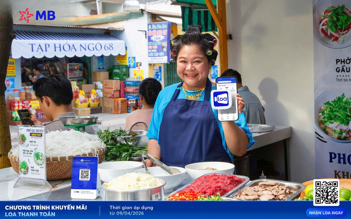 Mở tài khoản hộ kinh doanh tại MB, nhận Loa thanh toán miễn phí tới 5 năm