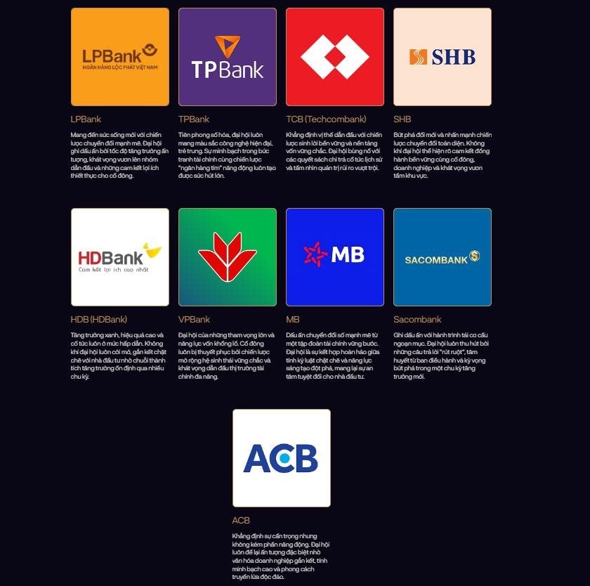 Đại hội cổ đông của ngân hàng nào sẽ chinh phục được nhà đầu tư trong mùa AGM Awards 2026? - Ảnh 2