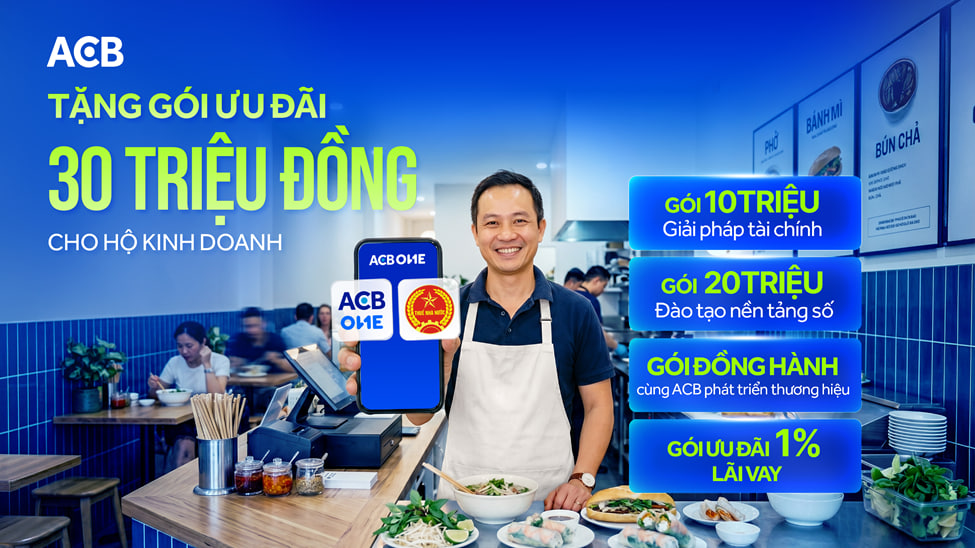 CEO ACB: “Nếu chỉ dừng ở việc hỗ trợ tuân thủ, chúng ta mới giải được một nửa bài toán. Nửa còn lại là giúp hộ kinh doanh tăng trưởng” - Ảnh 1