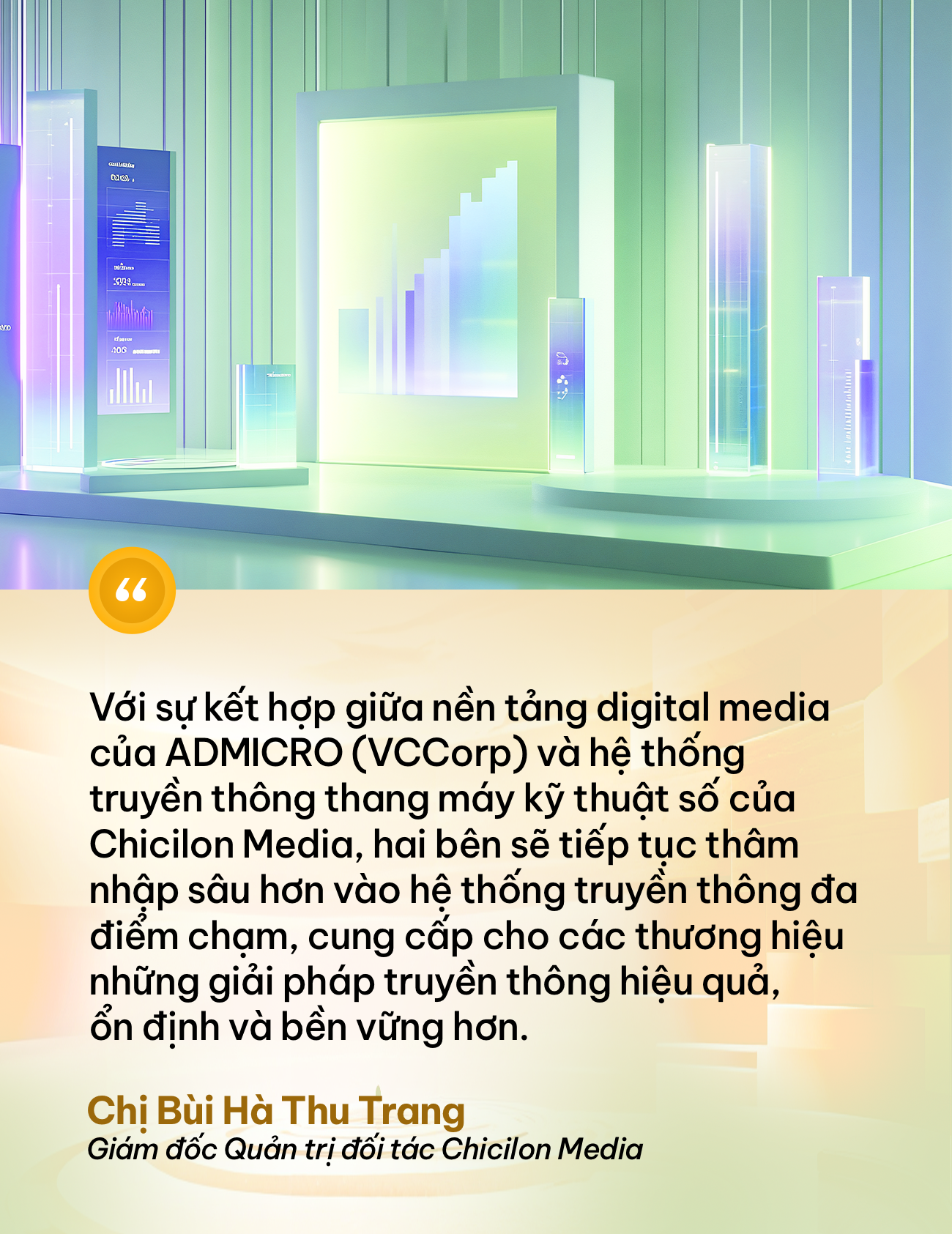 ADMICRO (VCCorp) bắt tay Chicilon Media: Mở rộng hệ sinh thái truyền thông đa điểm chạm - Ảnh 11