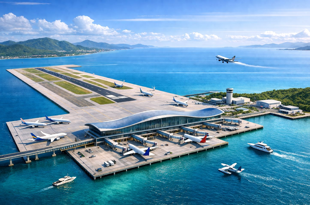 Sân bay trên mặt nước đầu tiên của Việt Nam sẽ được xây ở đâu? Gần nhiều điểm nổi tiếng - Ảnh 1