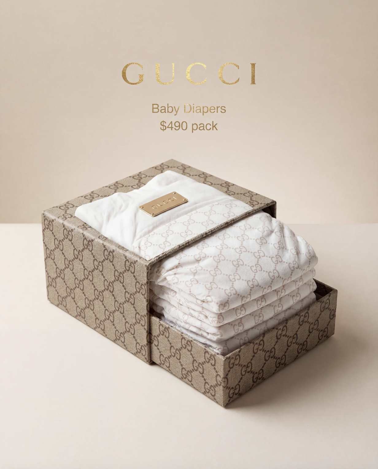 Xôn xao tin Gucci bán tã giấy em bé giá 13 triệu một xấp - Ảnh 2