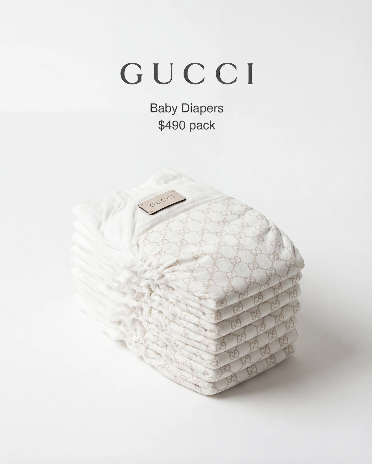 Xôn xao tin Gucci bán tã giấy em bé giá 13 triệu một xấp - Ảnh 1
