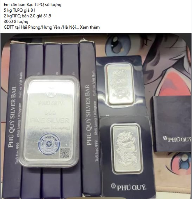 Bạc tăng 5% vượt mốc 80 triệu đồng/kg, các hội nhóm đầu tư bắt đầu sôi động trở lại - Ảnh 7