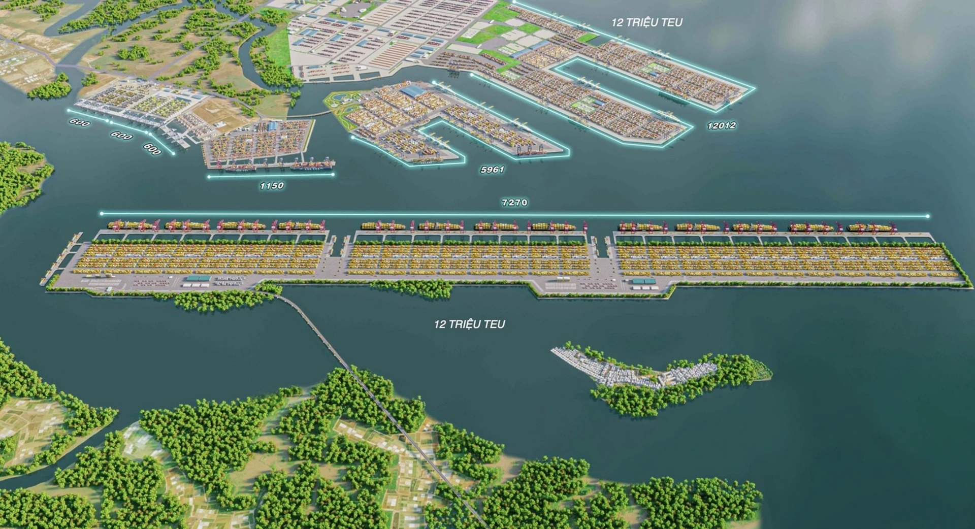 Cận cảnh siêu cảng quốc tế vừa được TP.HCM trao quyết định chấp thuận nhà đầu tư - Ảnh 6