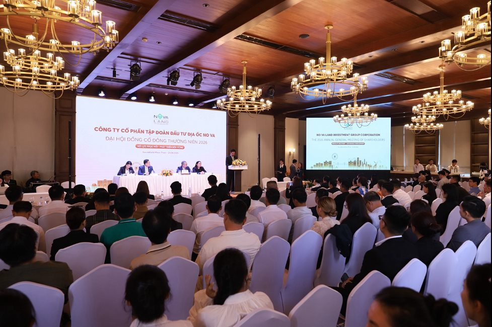 ĐHĐCĐ thường niên Novaland: 2026 mục tiêu bàn giao hơn 2.600 sản phẩm, cấp hơn 4.300 sổ hồng cho các dự án ở trung tâm TP.HCM - Ảnh 2