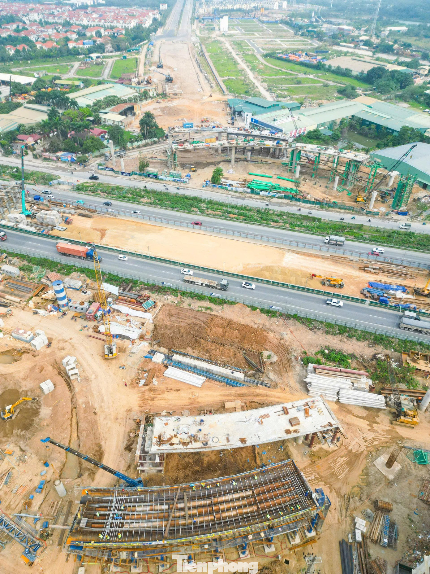 Nút giao nghìn tỷ Vành đai 3,5 - Đại lộ Thăng Long dần thành hình - Ảnh 5