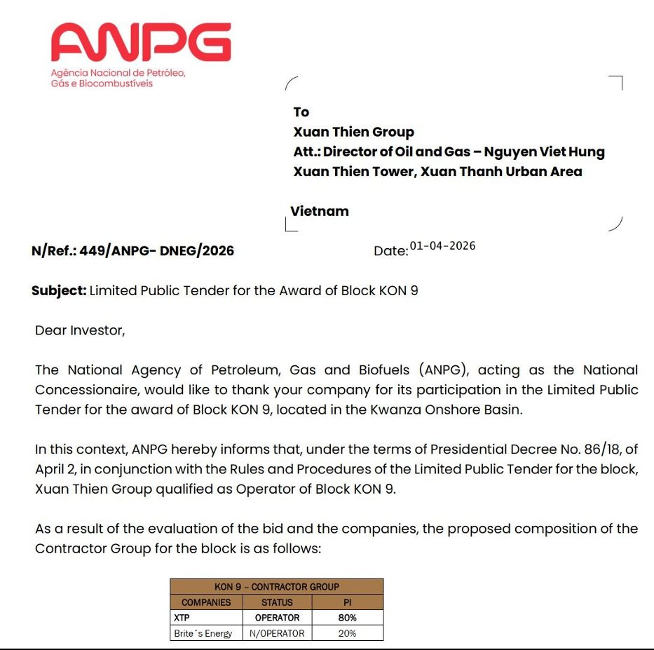 Tin vui: Một doanh nghiệp Việt Nam vừa trúng thầu khai thác “mỏ vàng đen” tại Angola, trữ lượng cực lớn - Ảnh 2