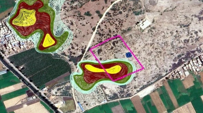 Dòng điện xuyên đất hé lộ "công trình ma" ở "Đồi của các pharaoh" - Ảnh 2