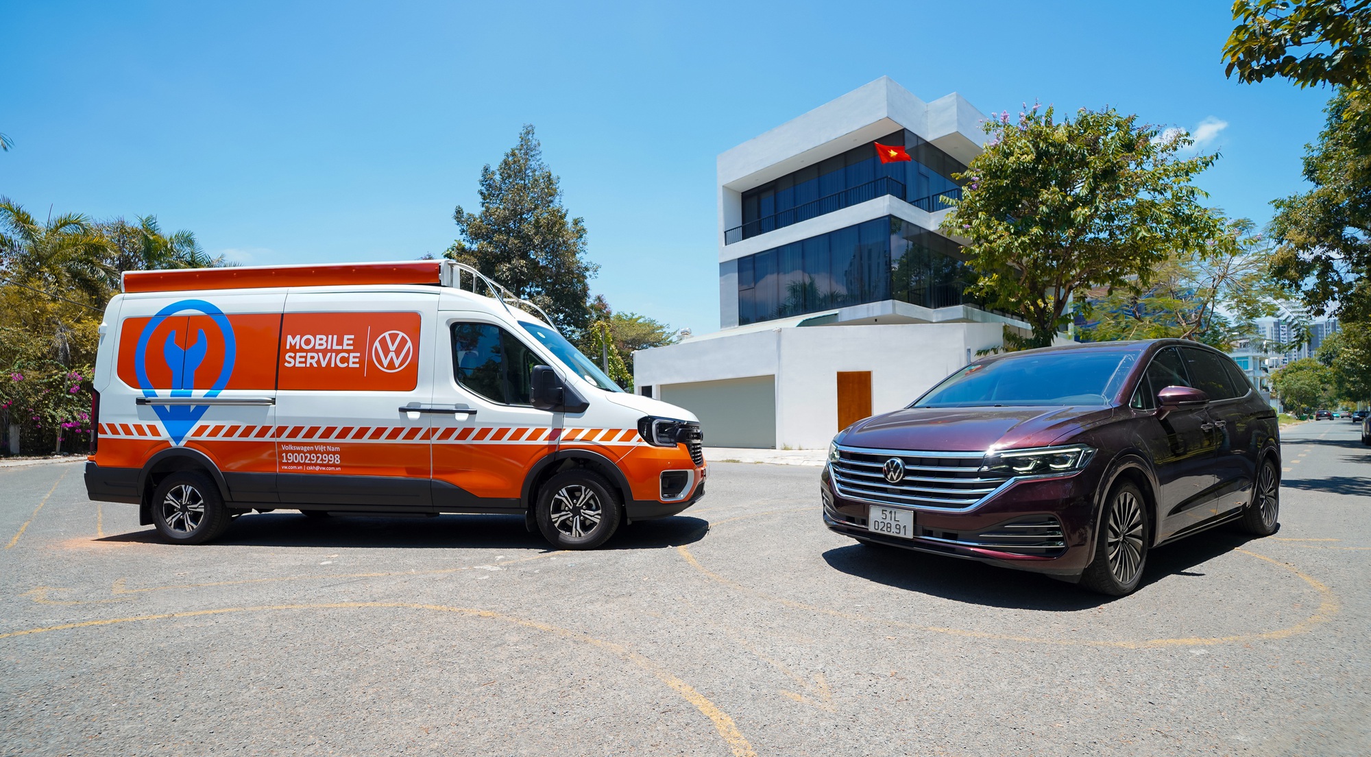 Volkswagen Việt Nam ra mắt Mobile Service, cung cấp dịch vụ chuẩn Đức tận nơi cho khách hàng - Ảnh 1