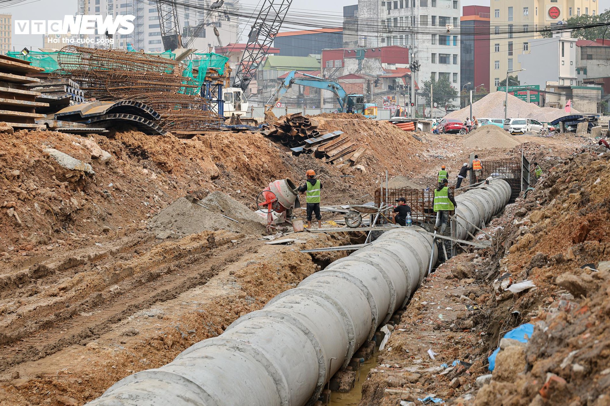 Vành đai 1 Hà Nội tăng tốc thi công, quyết cán đích cuối năm 2026 - Ảnh 11