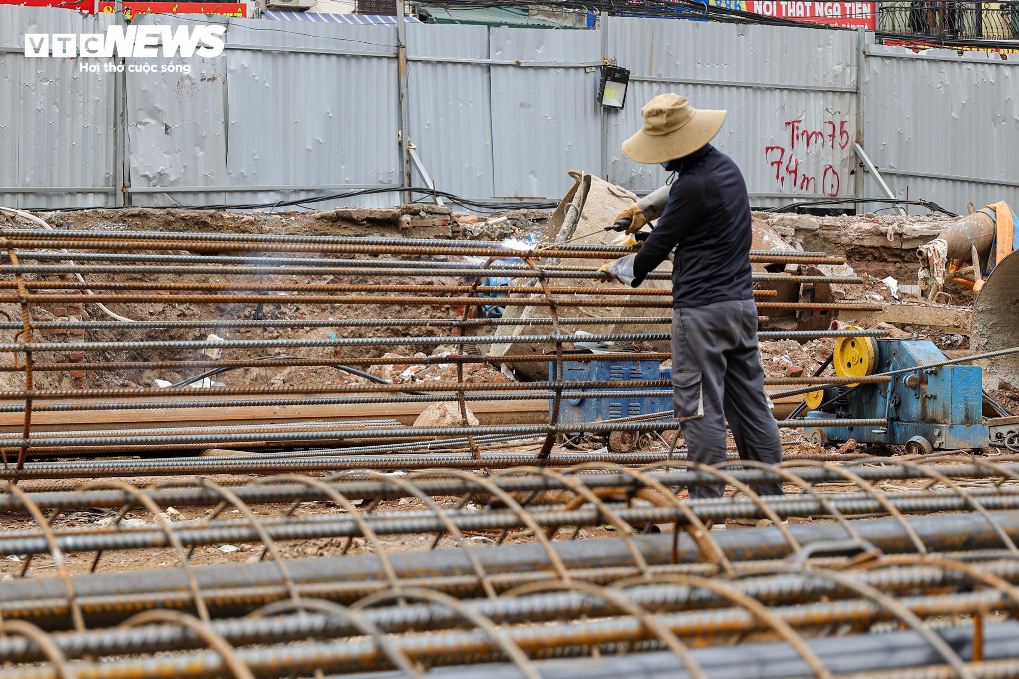 Vành đai 1 Hà Nội tăng tốc thi công, quyết cán đích cuối năm 2026 - Ảnh 12