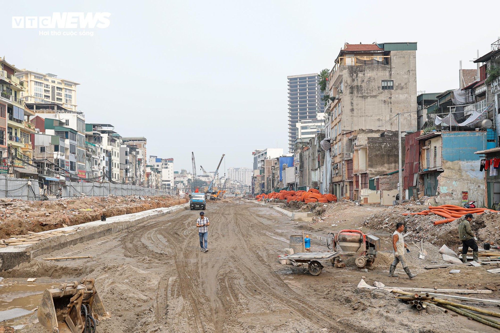 Vành đai 1 Hà Nội tăng tốc thi công, quyết cán đích cuối năm 2026 - Ảnh 2