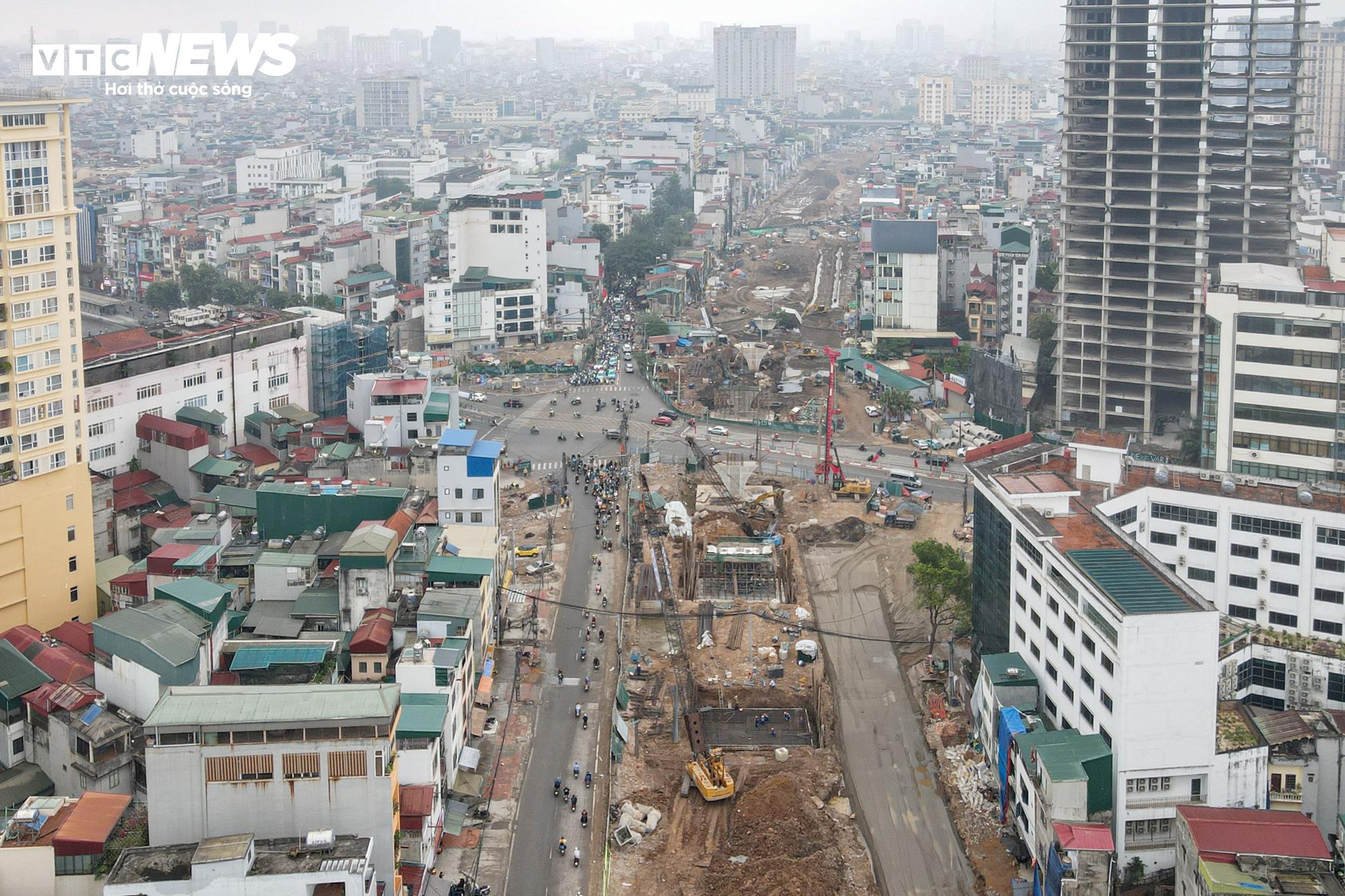 Vành đai 1 Hà Nội tăng tốc thi công, quyết cán đích cuối năm 2026 - Ảnh 1