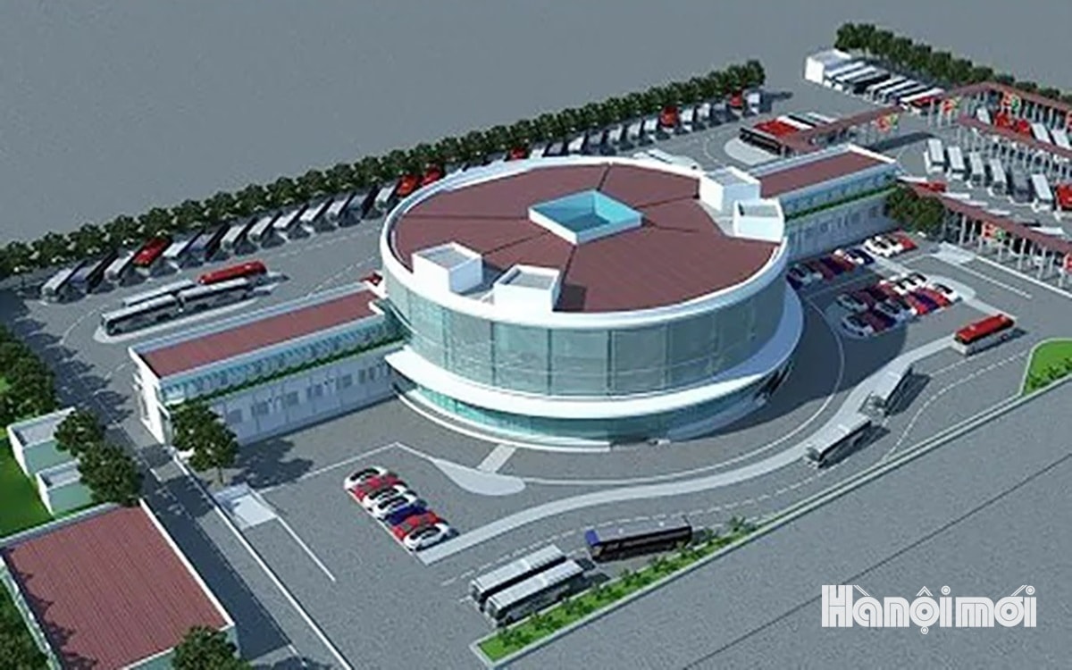 Bến xe hiện đại bậc nhất Thủ đô dần lộ hình hài - Ảnh 12