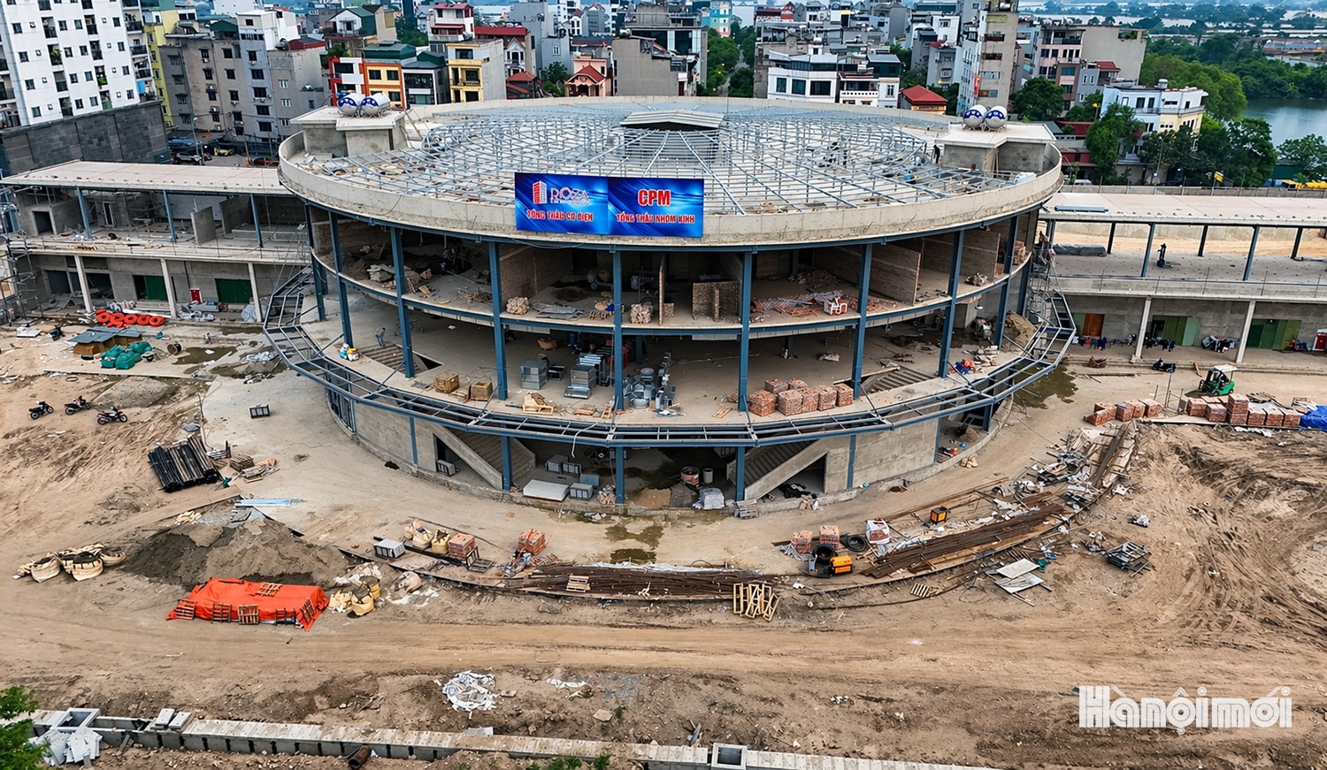 Bến xe hiện đại bậc nhất Thủ đô dần lộ hình hài - Ảnh 3