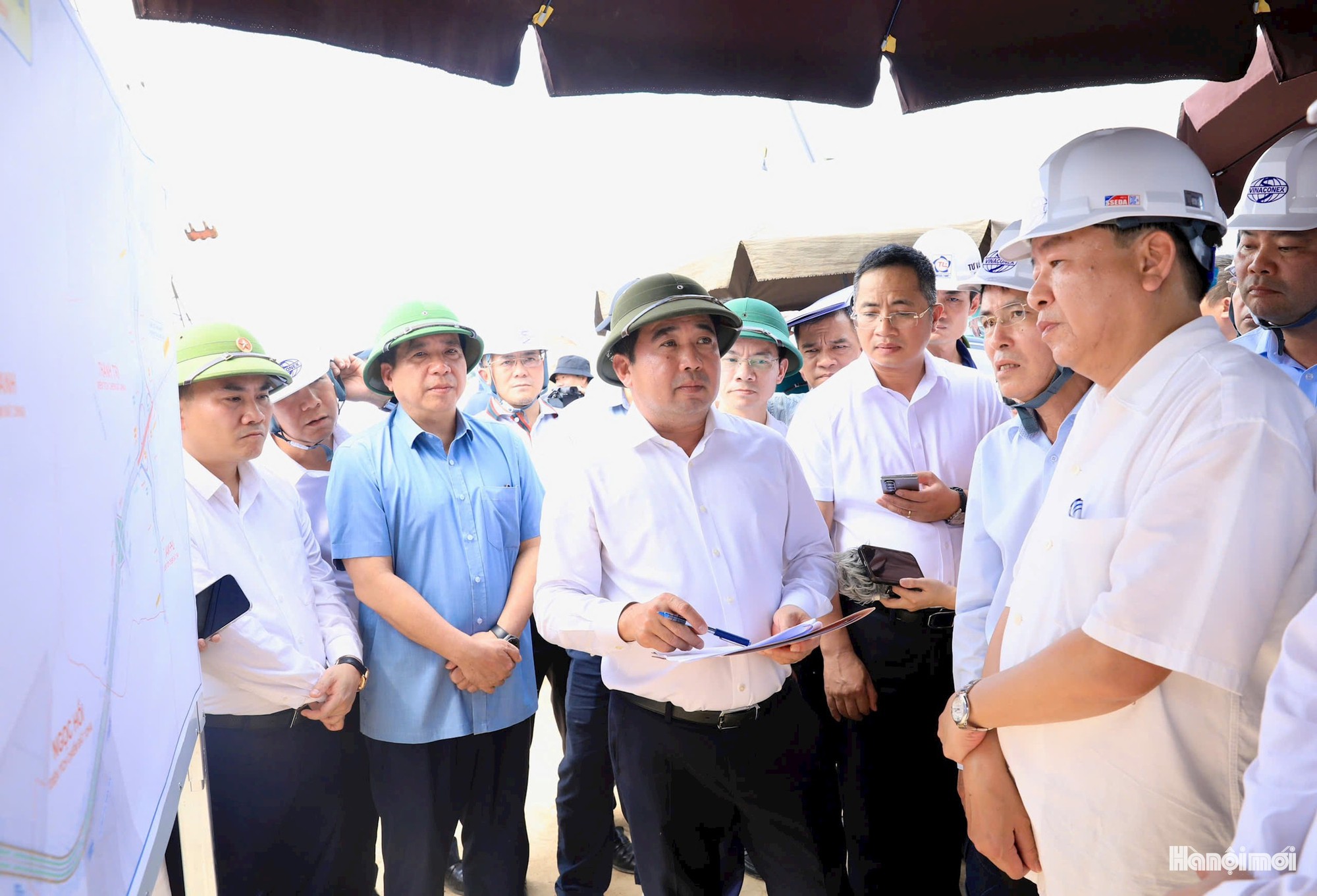 Bí thư Thành ủy Hà Nội Trần Đức Thắng yêu cầu cam kết tiến độ 3 dự án trọng điểm - Ảnh 3