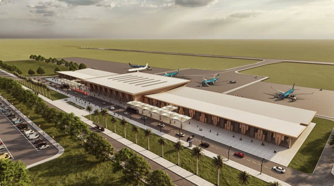 Dự kiến khởi công hạng mục dân dụng sân bay Phan Thiết cuối tháng 4 - Ảnh 1