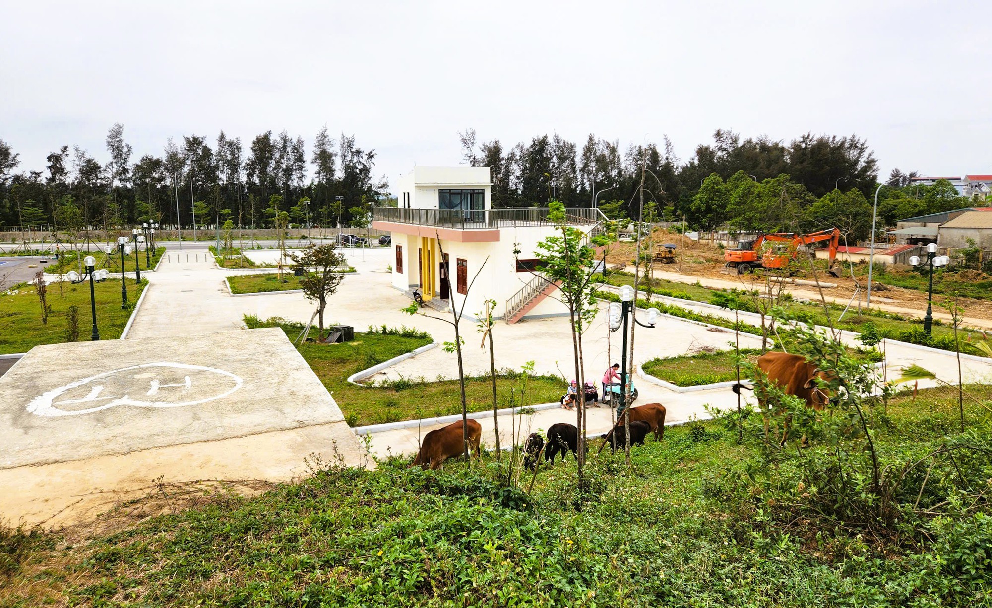 20 sân Pickleball xuất hiện trong Khu lưu niệm đồng bào miền Nam tập kết ra Bắc - Ảnh 2