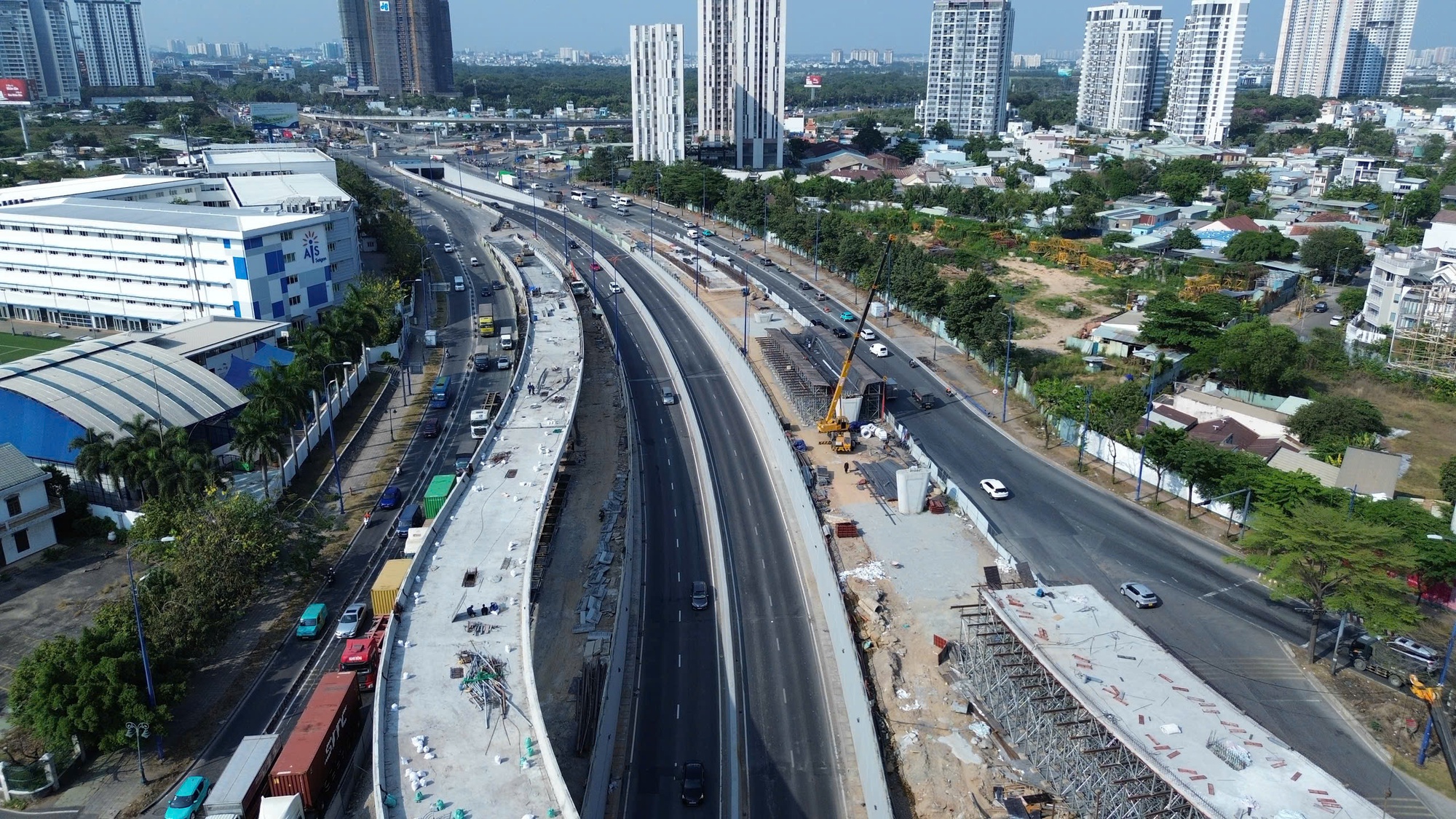 Hạng mục lớn thứ 4 nút giao An Phú về đích dịp 30-4 - Ảnh 6