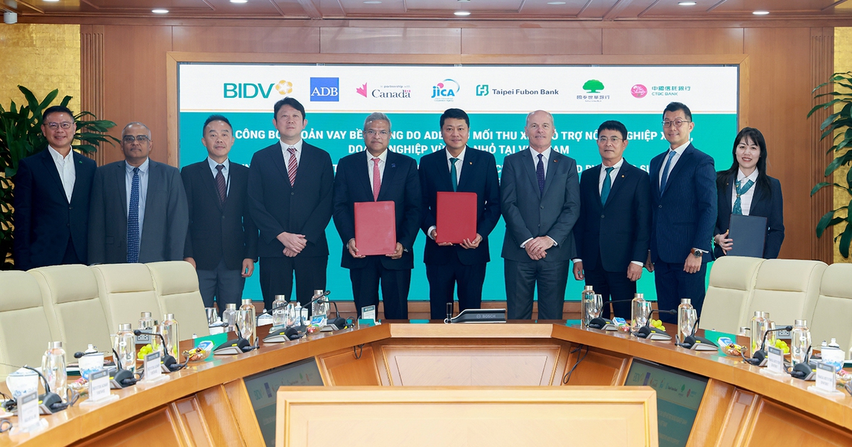 ADB, BIDV và các đối tác công bố khoản vay bền vững 250 triệu USD