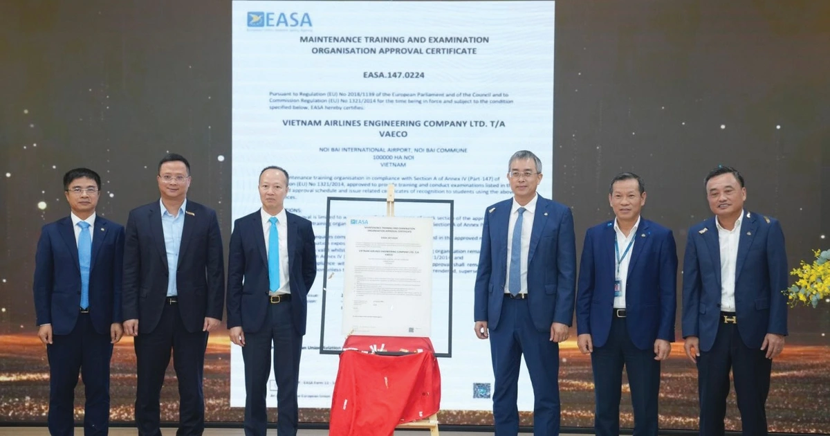 Việt Nam có tổ chức đào tạo bảo dưỡng tàu bay theo chuẩn châu Âu