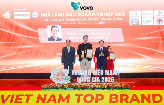 VOVO - Nền tảng thương mại điện tử được vinh danh ‘Thương hiệu mạnh quốc gia 2026’ - Ảnh 1
