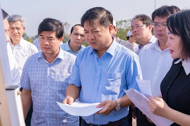 Bí thư Tỉnh ủy Đắk Lắk kiểm tra, thúc đẩy tiến độ các dự án, công trình - Ảnh 1