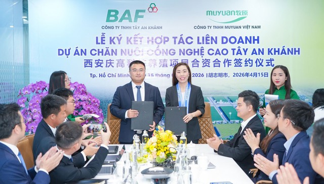 BAF liên doanh Muyuan vận hành trang trại công nghệ cao đầu tiên tại Tây Ninh - Ảnh 1