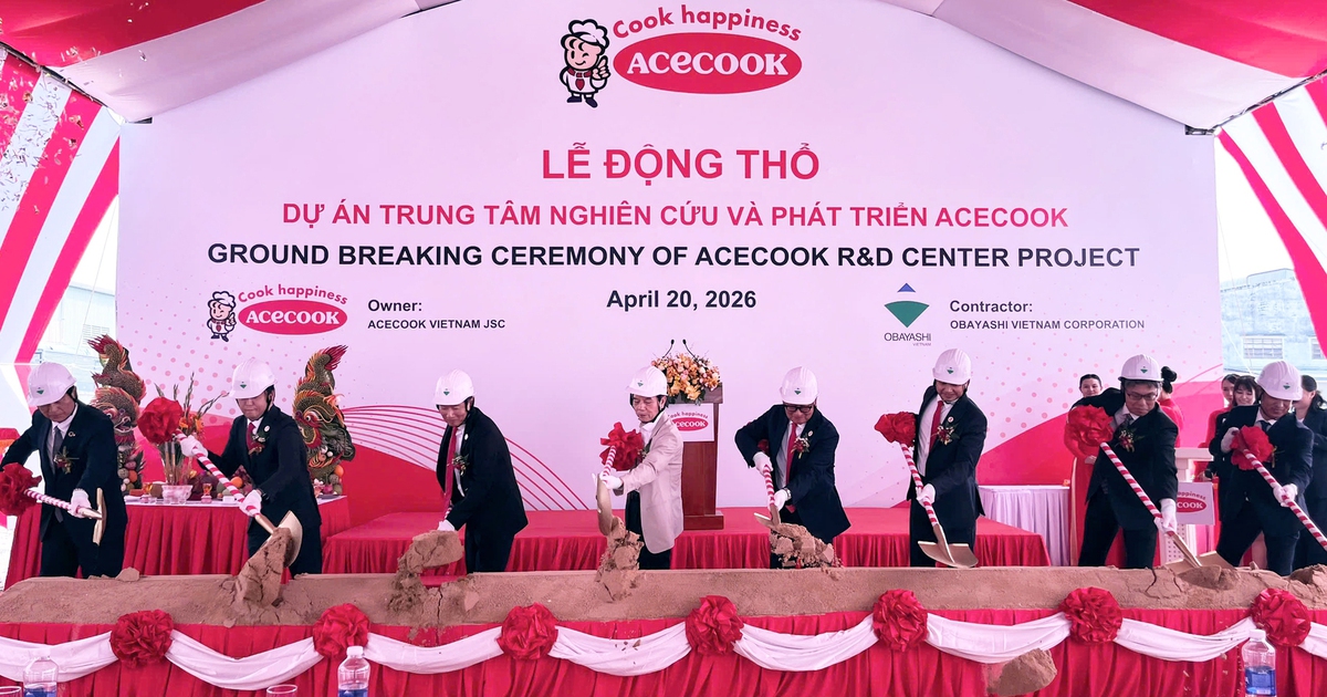 Acecook Việt Nam xây dựng Trung tâm Nghiên cứu và Phát triển mới