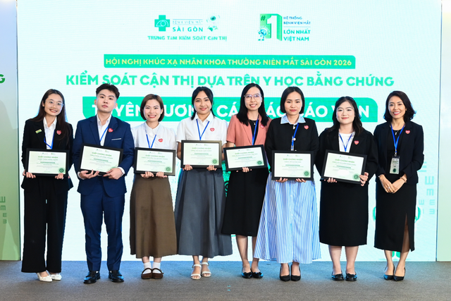 Hội nghị Khúc xạ nhãn khoa Mắt Sài Gòn 2026: Kiểm soát cận thị trên lâm sàng - Ảnh 4