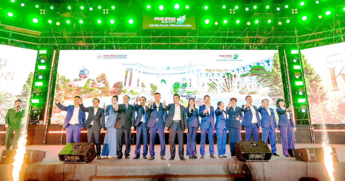 86 đối tác phân phối chiến lược hội tụ, The Royal khởi động Five Star Eco City