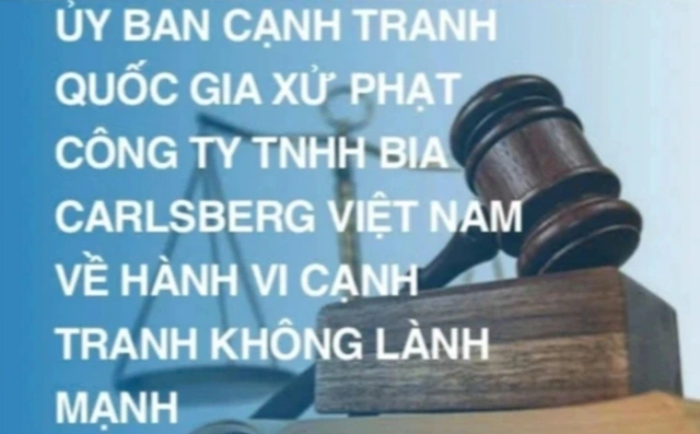 Lôi kéo khách hàng bất chính, bia Carlsberg Việt Nam bị phạt 200 triệu đồng - Ảnh 1
