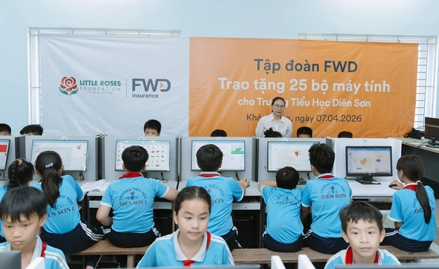 FWD tài trợ 1 tỉ tái thiết môi trường học tập cho học sinh tỉnh Khánh Hòa - Ảnh 3