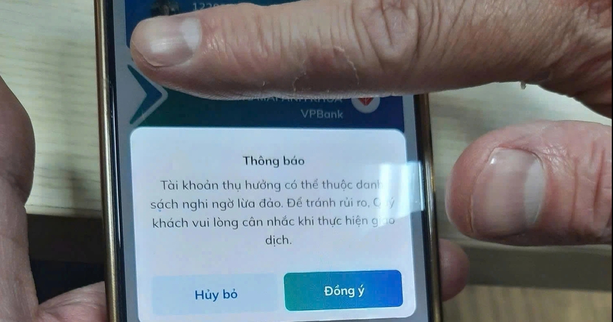 Chặn hơn 170.000 tỉ đồng chuyển khoản lừa đảo nhờ ngân hàng cảnh báo