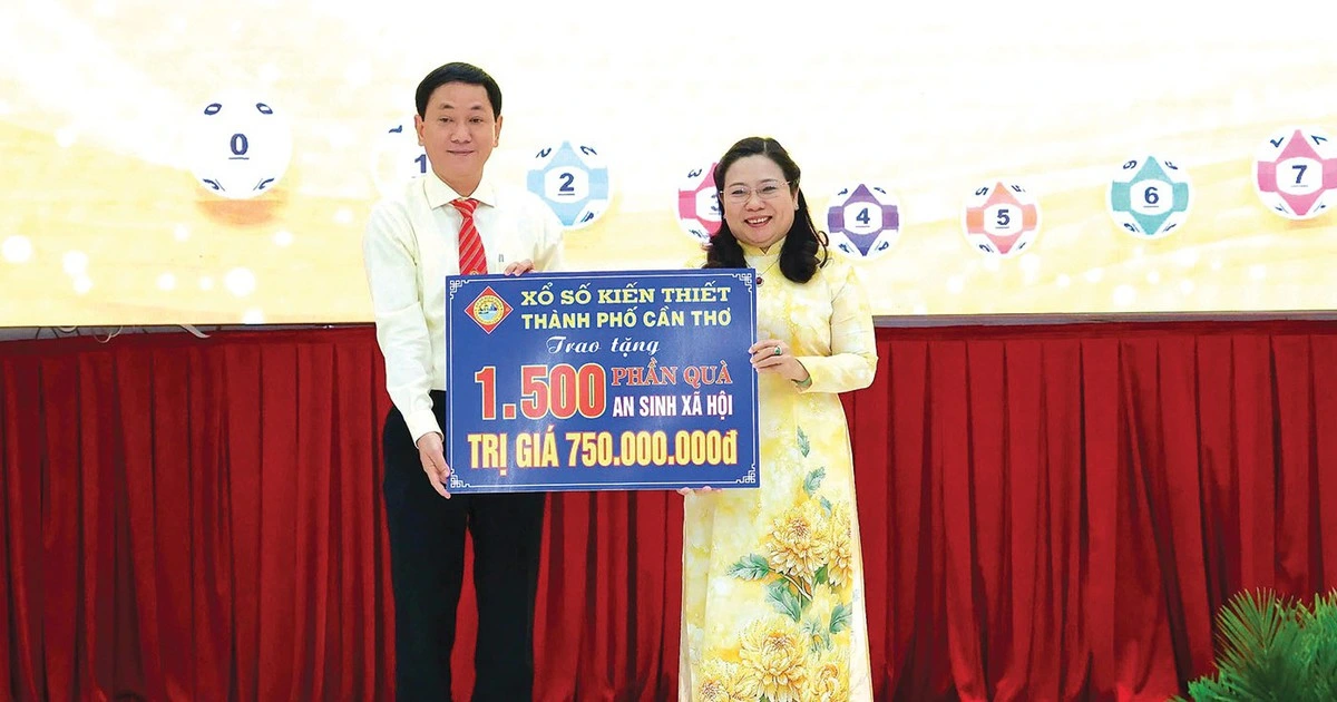 Xổ số Cần Thơ đóng góp 'khủng' vào ngân sách nhà nước