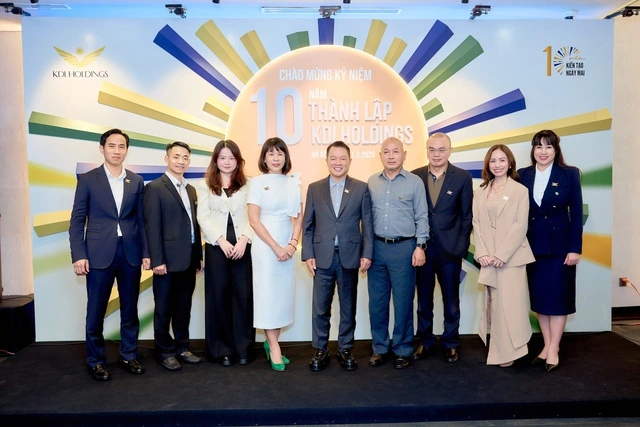 KDI Holdings 10 năm định hình phát triển qua 3 trục: Con người, trải nghiệm, bền vững - Ảnh 1