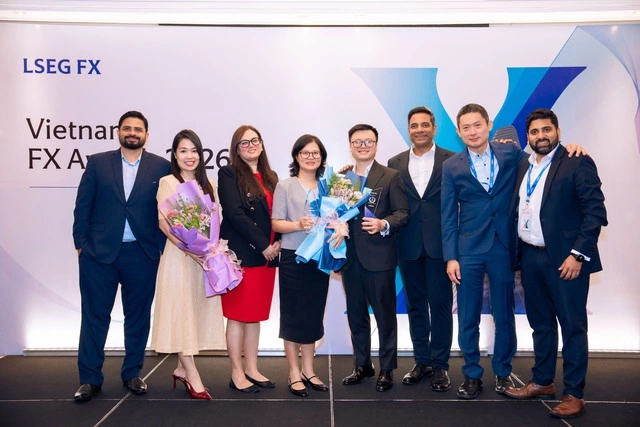 Eximbank nhận giải 'Best Market Maker' từ LSEG, khẳng định vị thế thị trường quốc tế - Ảnh 1